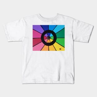 Kaleidoscope by Harriette Knight Kids T-Shirt